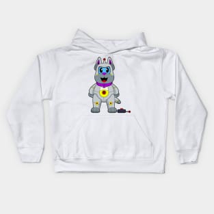 Dog Robot Kids Hoodie